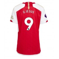 Arsenal Gabriel Jesus #9 Fußballbekleidung Heimtrikot Damen 2023-24 Kurzarm
